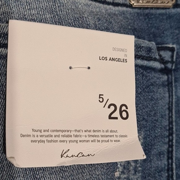 Kancan Distressed‎ Skinny Jeans Size 5/26 - Picture 6 of 7